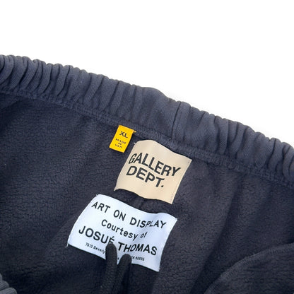 GALLERY DEPT. FLARE DISTRESSED SWEATPANTS NAVY XL | XL, Navy