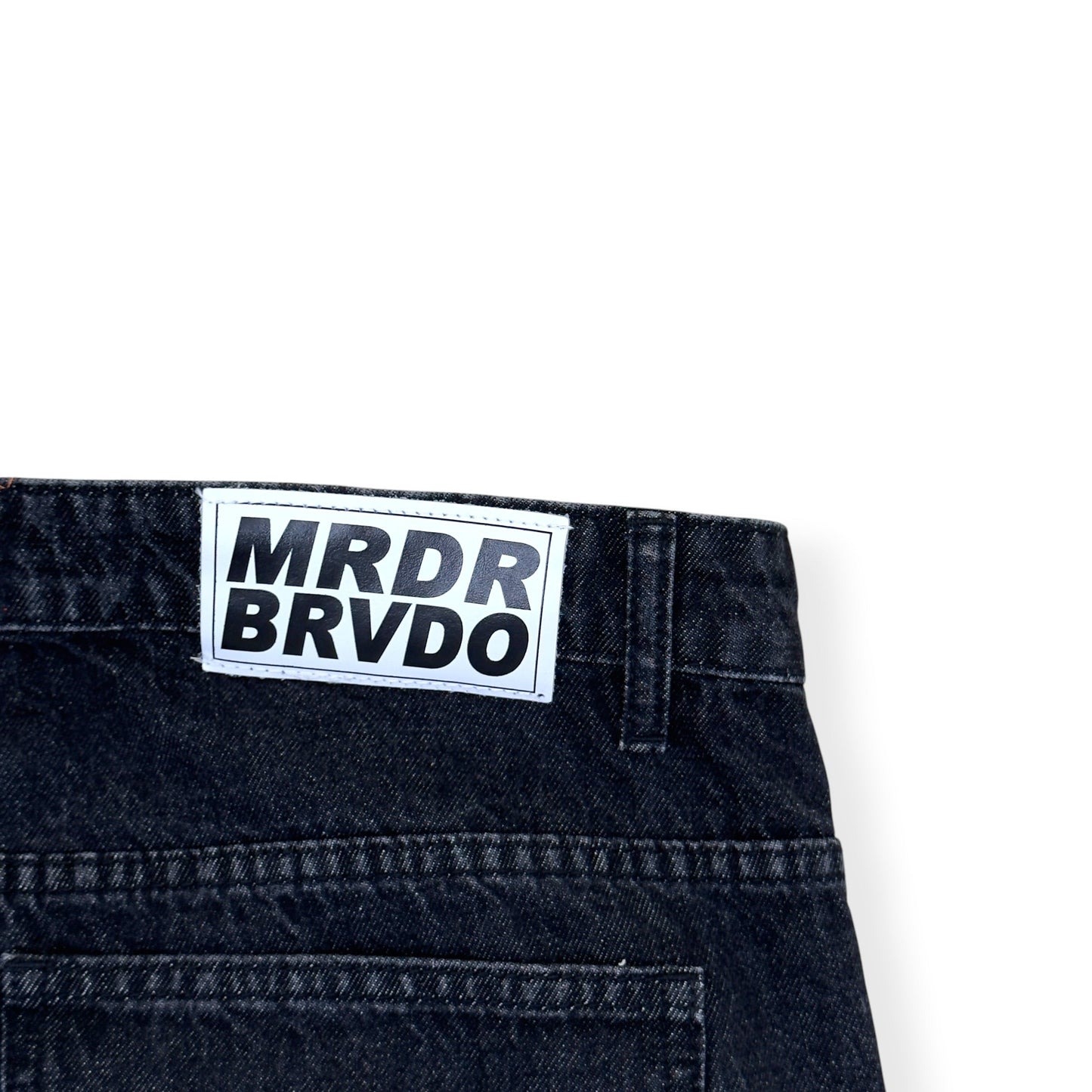 WHO DECIDES WAR PATCHWORK JEANS BLACK L | Large, Black