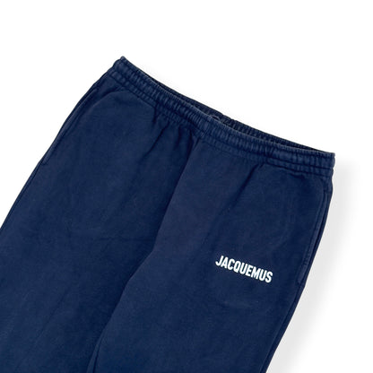 JACQUEMUS LOGO SWEATPANTS NAVY L | Large, Navy