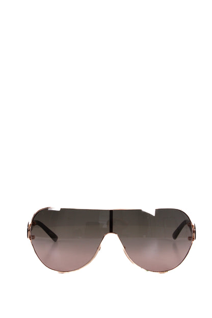 Marc Jacobs Ombre Tint Wrap Sunglasses Gold Colour/ Grey | O/S, Gold