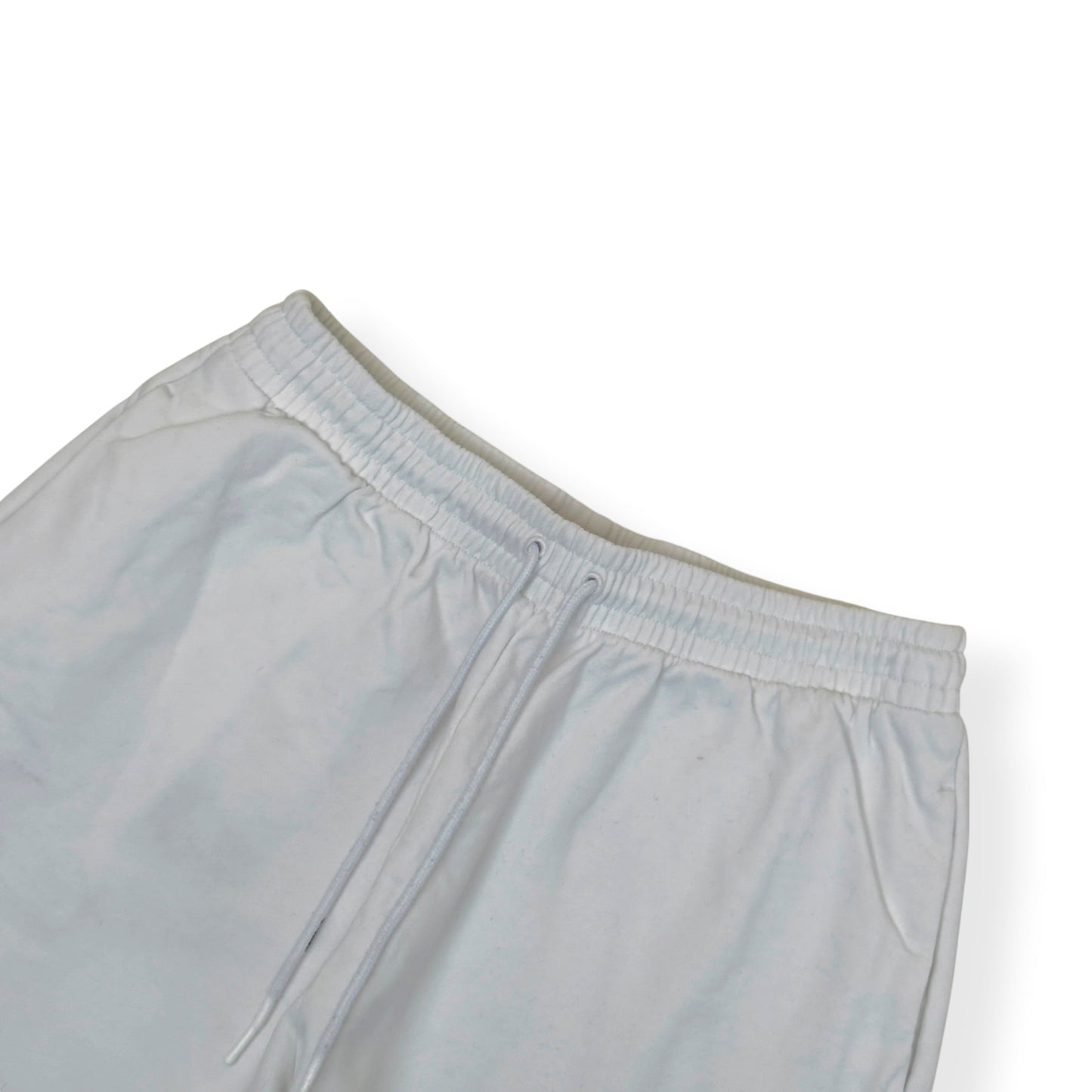OFF-WHITE LOGO SWEAT SHORTS WHITE L | Large, White