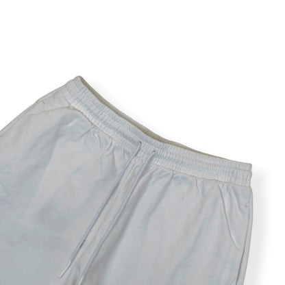 OFF-WHITE LOGO SWEAT SHORTS WHITE L | Large, White