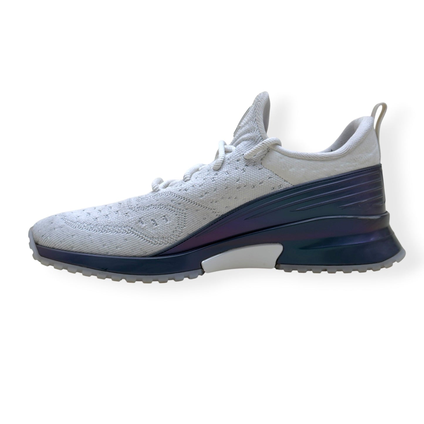 LOUIS VUITTON VNR SNEAKER WHITE / METALLIC UK11 | UK 11, White