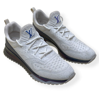 LOUIS VUITTON VNR SNEAKER WHITE / METALLIC UK11 | UK 11, White