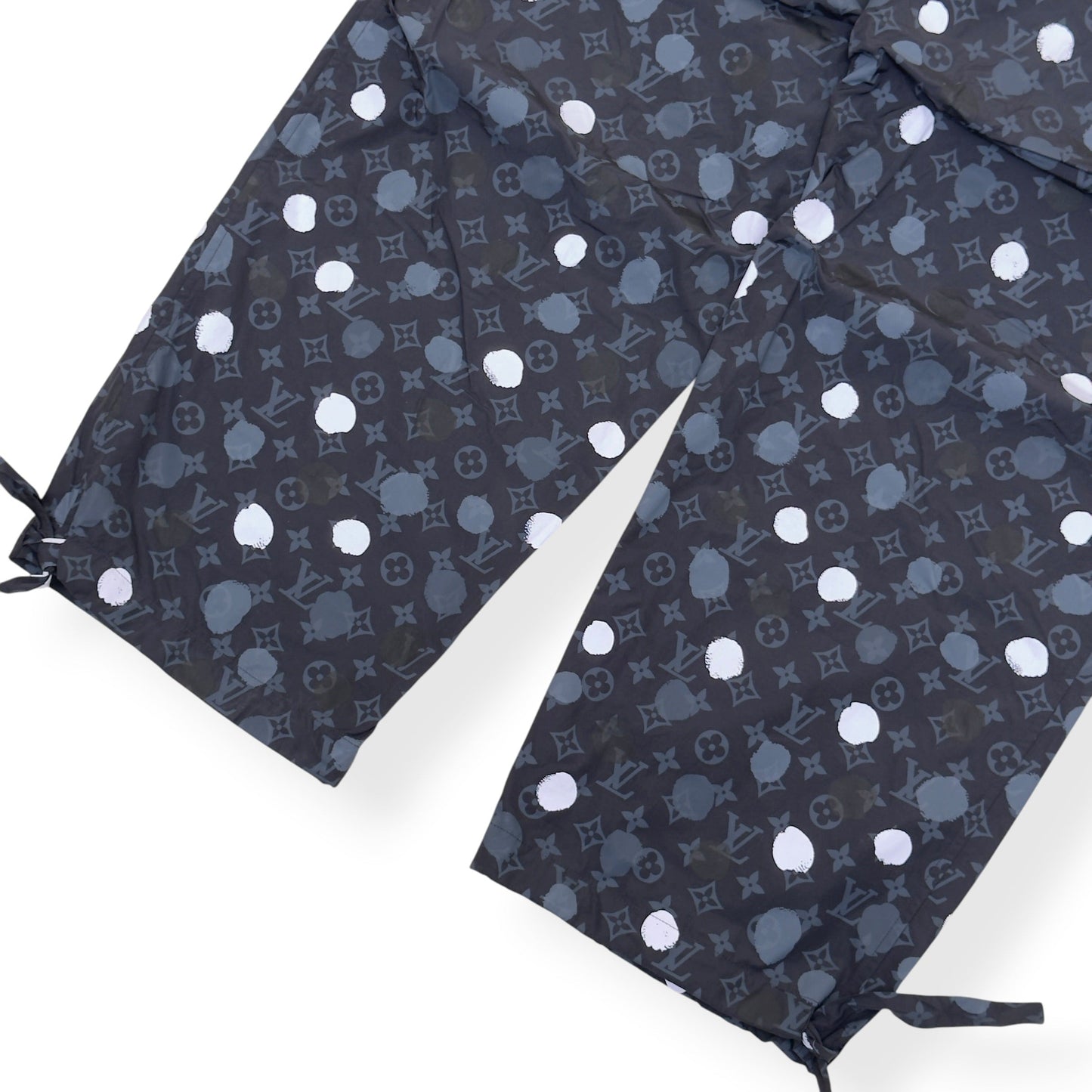 LOUIS VUITTON YAYOI KUSAMA CARGO TROUSERS BLACK L | Large, Black