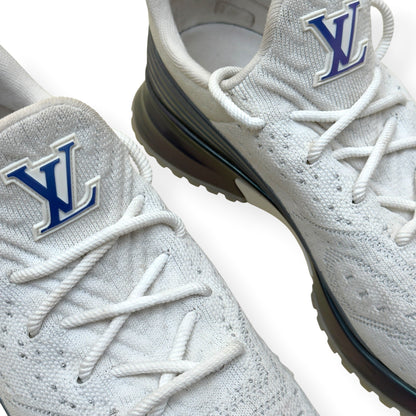 LOUIS VUITTON VNR SNEAKER WHITE / METALLIC UK11 | UK 11, White