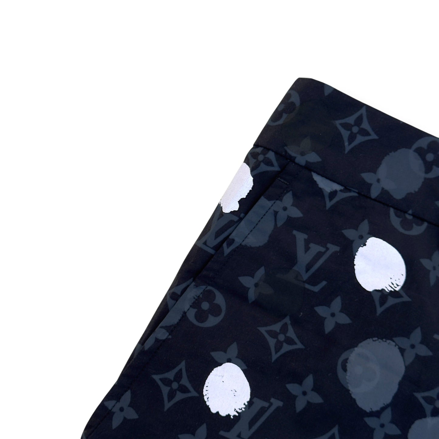 LOUIS VUITTON YAYOI KUSAMA CARGO TROUSERS BLACK L | Large, Black