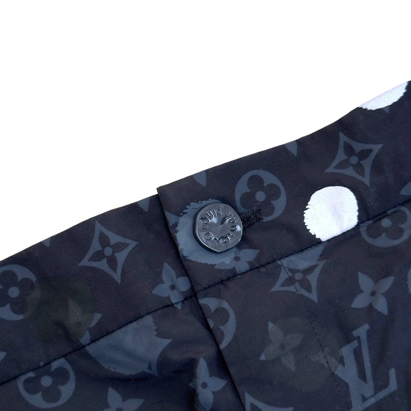 LOUIS VUITTON YAYOI KUSAMA CARGO TROUSERS BLACK L | Large, Black