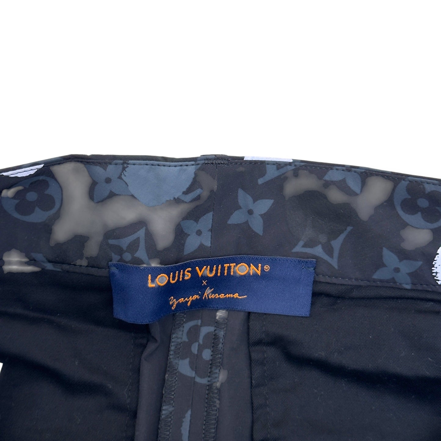 LOUIS VUITTON YAYOI KUSAMA CARGO TROUSERS BLACK L | Large, Black
