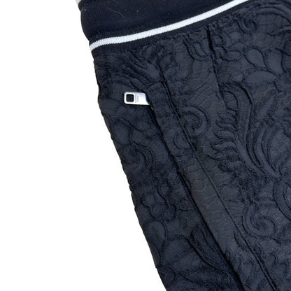 DOLCE GABBANA LOGO TRACK PANTS BLACK 52 / L | Large, Black