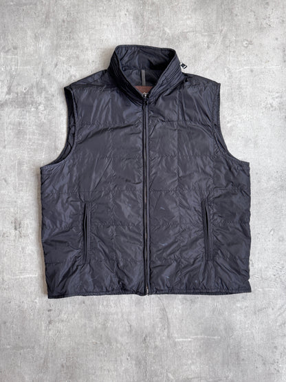 Moncler Black Hooded Puffer Gilet