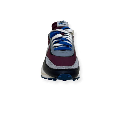 NIKE X SACAI X UNDERCOVER LDWAFFLE SNEAKER ‘NIGHT MAROON TEAM ROYAL’ UK10 | UK 10, Night Maroon, Team Royal, White