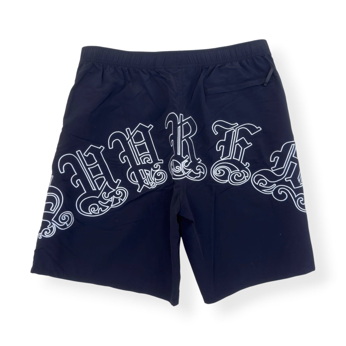 SUPREME SS23 OLD ENGLISH LOGO SHORTS BLACK L | Large, Black