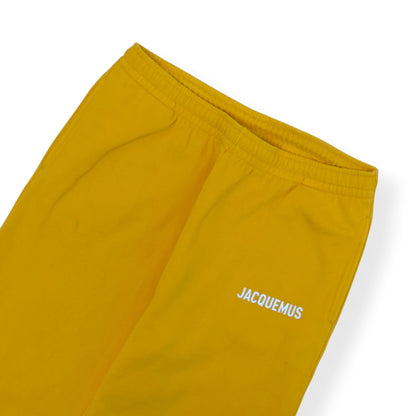 JACQUEMUS LOGO SWEATPANTS YELLOW L | Large, Yellow