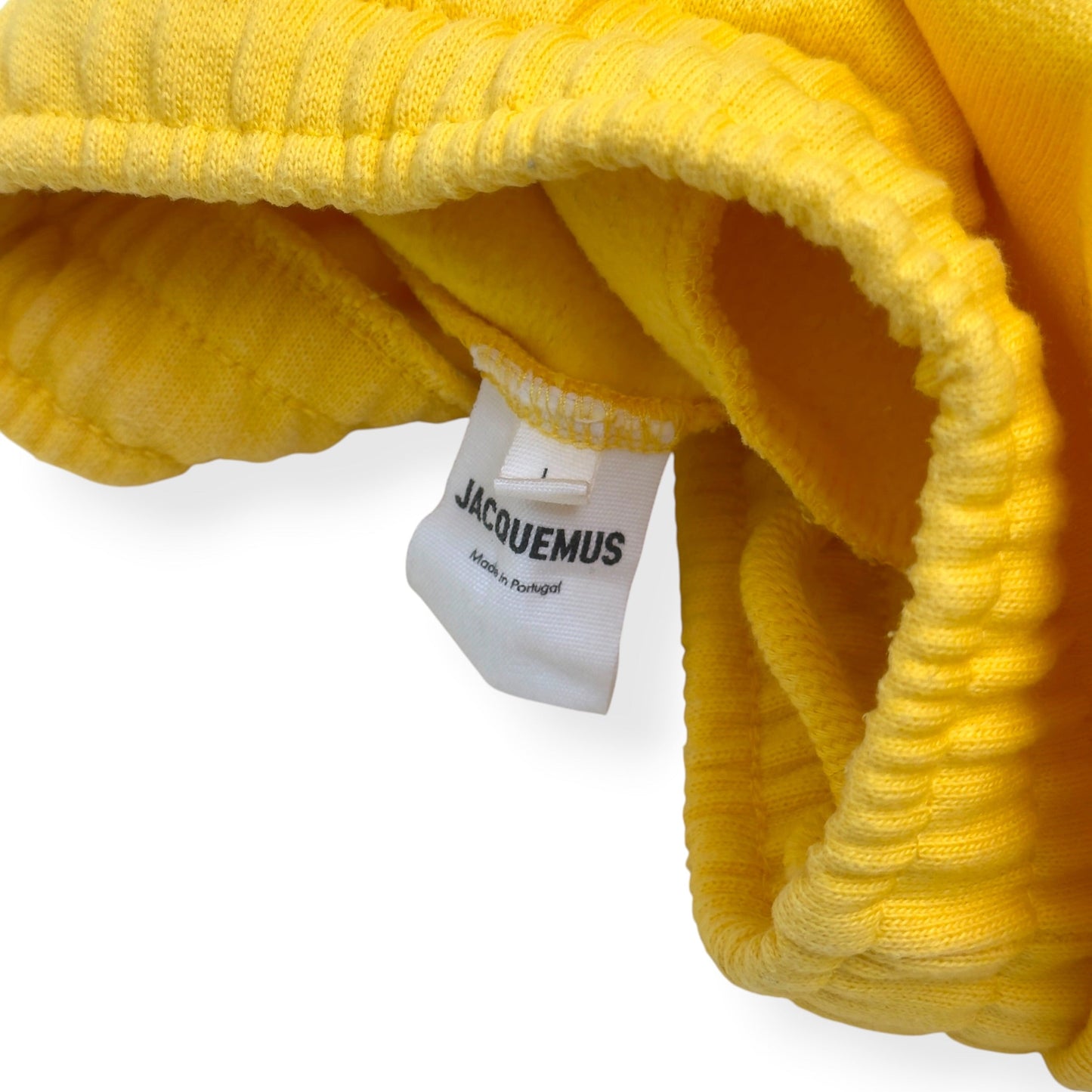 JACQUEMUS LOGO SWEATPANTS YELLOW L | Large, Yellow