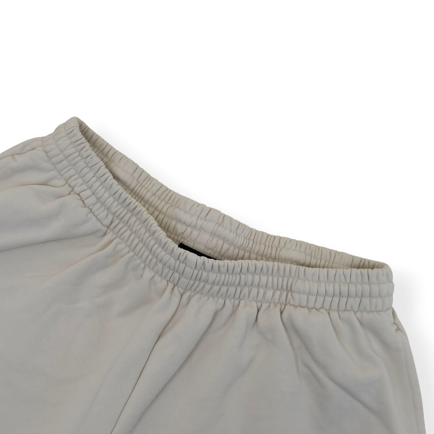 BALENCIAGA POLITICAL LOGO SHORTS ECRU M | Medium, Ecru