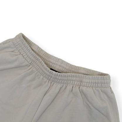 BALENCIAGA POLITICAL LOGO SHORTS ECRU M | Medium, Ecru