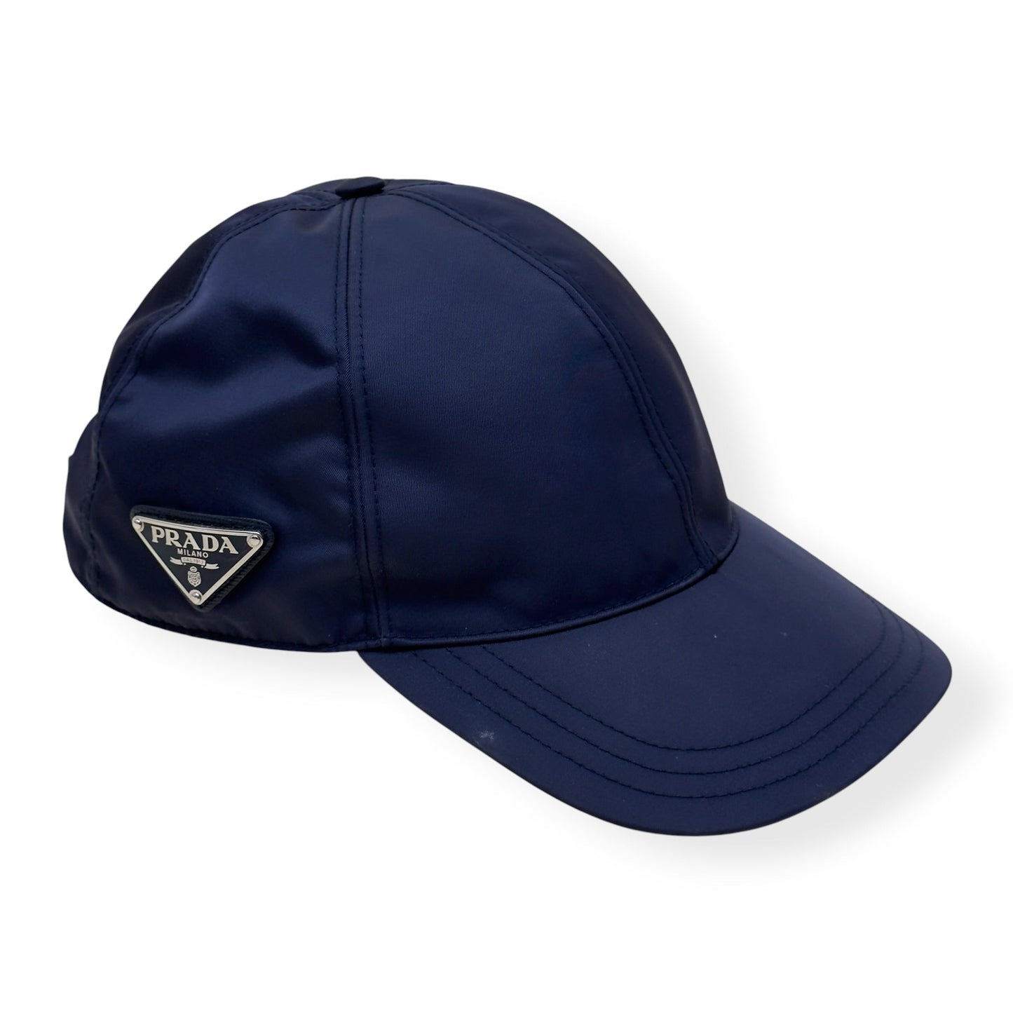 PRADA RE-NYLON BASEBALL CAP NAVY XL | O/S, Navy