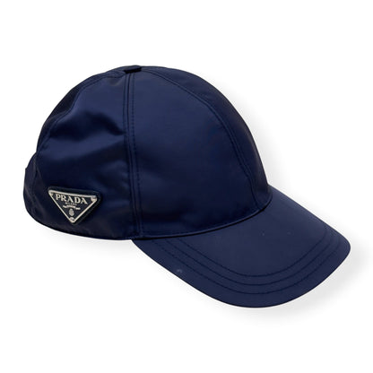 PRADA RE-NYLON BASEBALL CAP NAVY XL | O/S, Navy