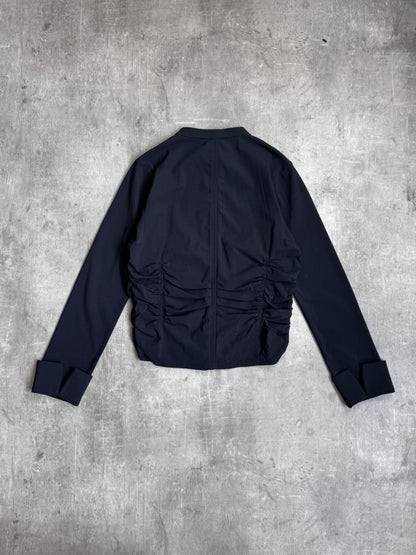 Marithe Francois Girbaud Rouched Lightweight Jacket