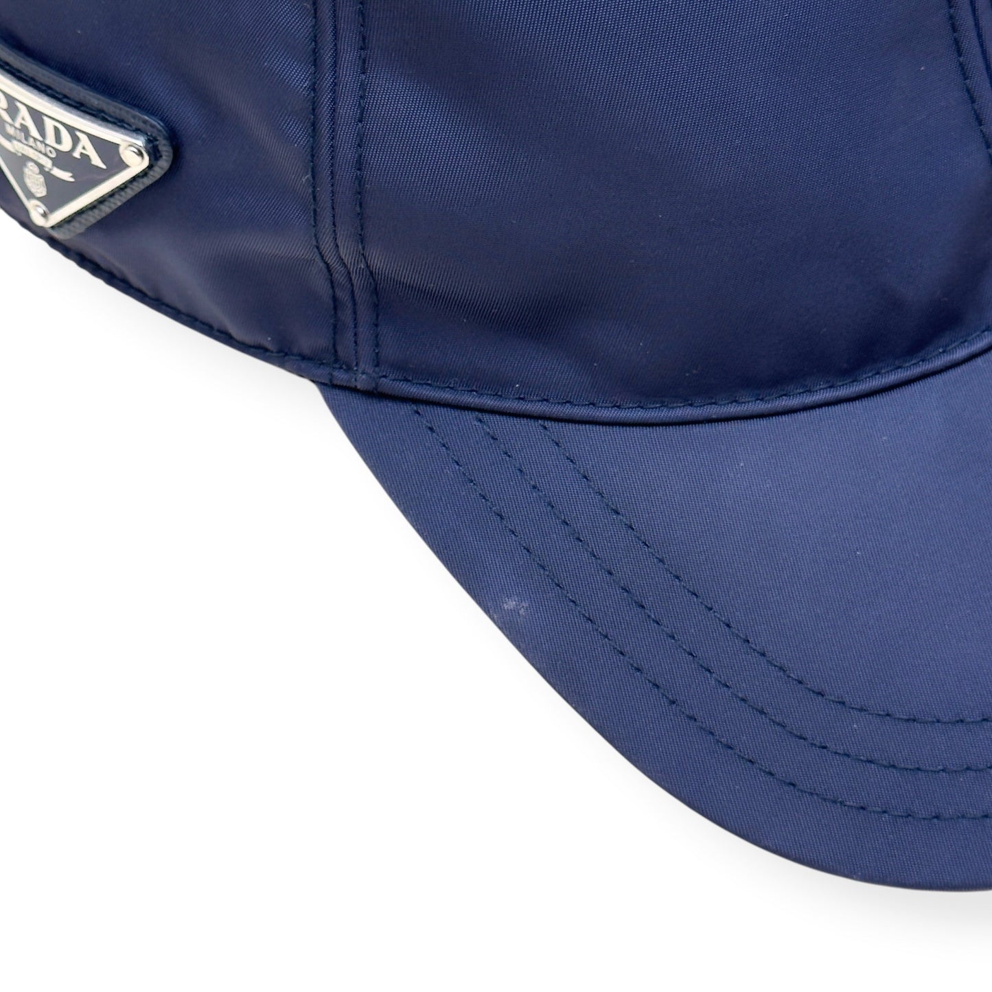 PRADA RE-NYLON BASEBALL CAP NAVY XL | O/S, Navy