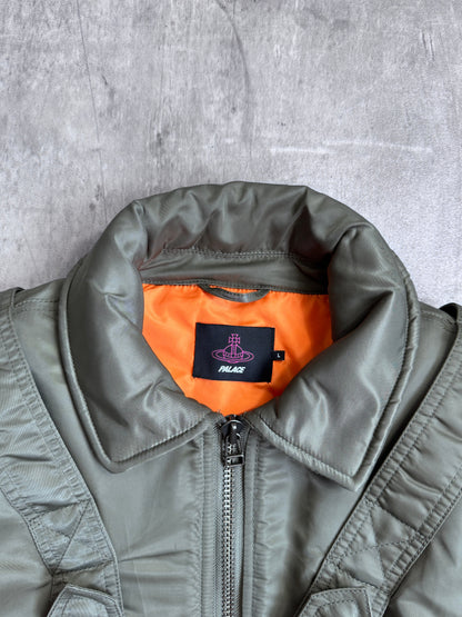 Palace x Vivienne Westwood Deadstock Khaki Flight Jacket