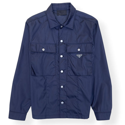 PRADA RE-NYLON DOUBLE POCKET JACKET NAVY XL | XL, Navy