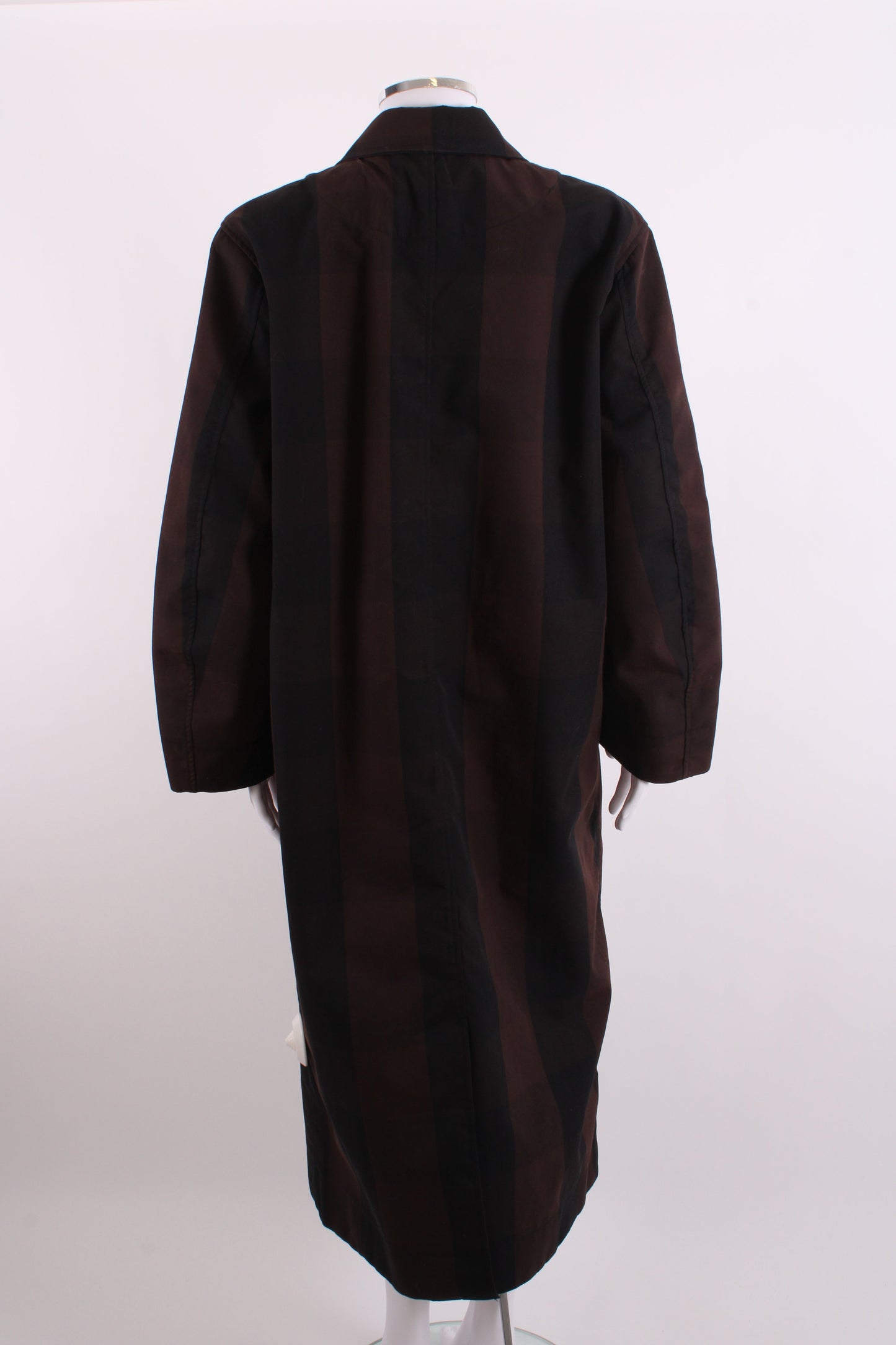 Ganni Coat Brown/ Black 42 | O/S, Black