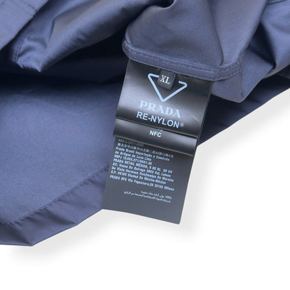 PRADA RE-NYLON DOUBLE POCKET JACKET NAVY XL | XL, Navy