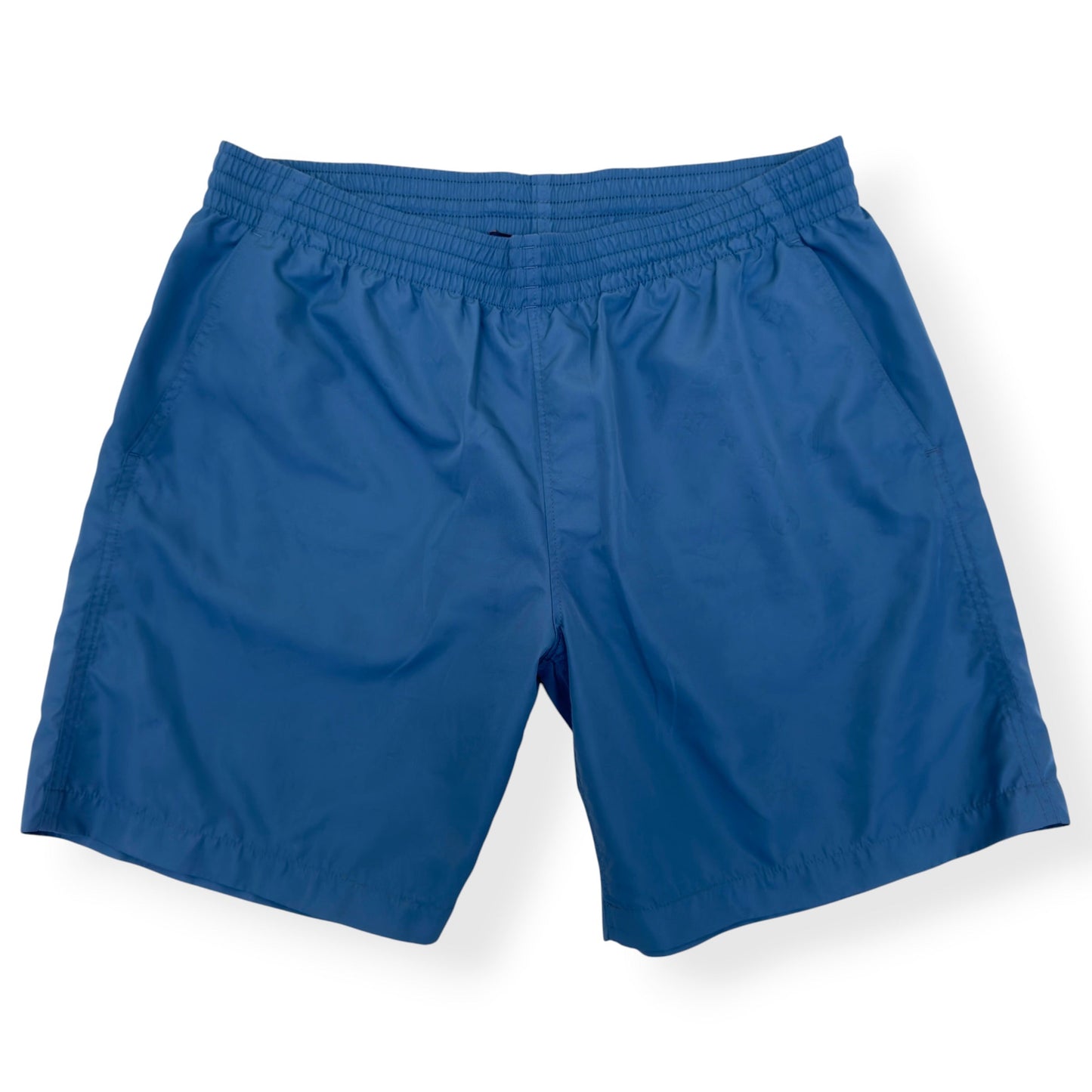 LOUIS VUITTON MONOGRAM SWIM SHORTS BLUE XL | XL, Blue