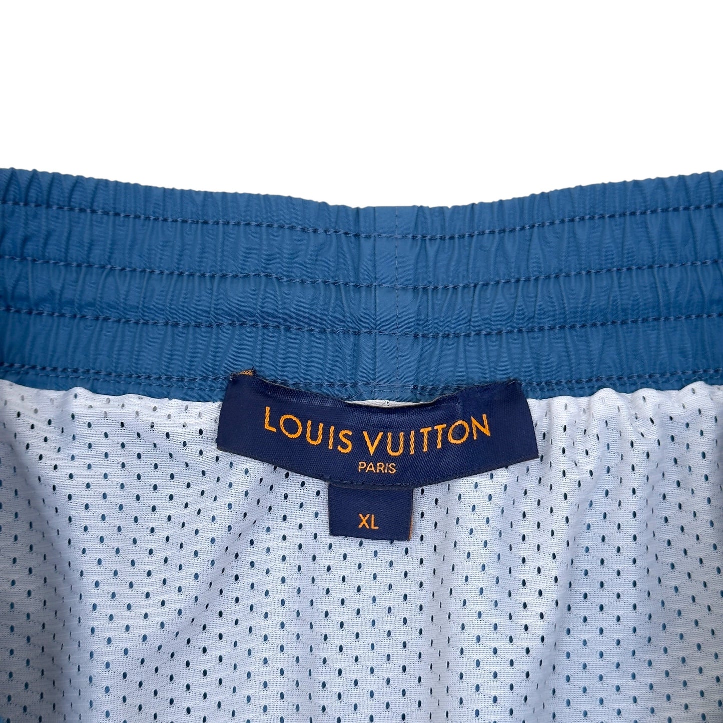 LOUIS VUITTON MONOGRAM SWIM SHORTS BLUE XL | XL, Blue