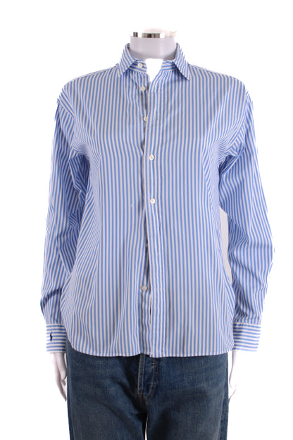 Polo Ralph Lauren L/S Stripe Shirt Blue/ White 4 | O/S, Blue