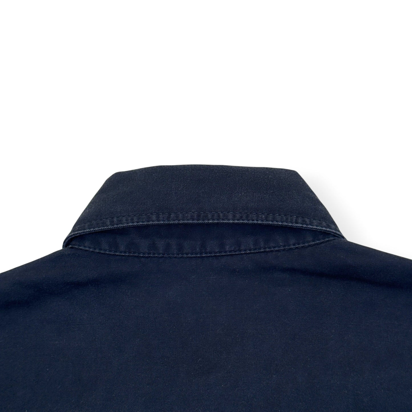 VERSACE MEDUSA BUTTON DENIM SHIRT BLACK 40 / M | Medium, Black