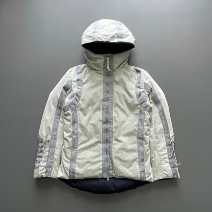 C.P. Company Grey & Black AW04 Women's Donna Down Puffer Jacket | Medium, Black