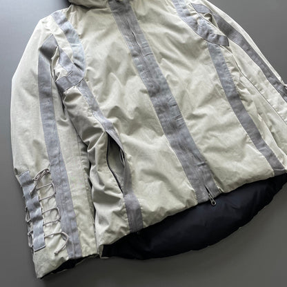 C.P. Company Grey & Black AW04 Women's Donna Down Puffer Jacket | Medium, Black