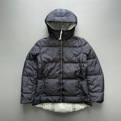 C.P. Company Grey & Black AW04 Women's Donna Down Puffer Jacket | Medium, Black