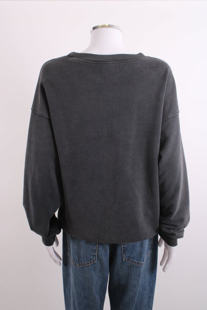 Anine Bing Tiger Logo Sweatshirt Grey M | Medium, Grey