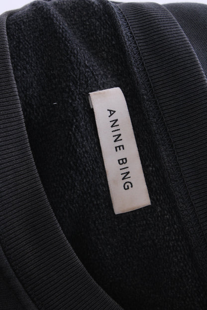 Anine Bing Tiger Logo Sweatshirt Grey M | Medium, Grey
