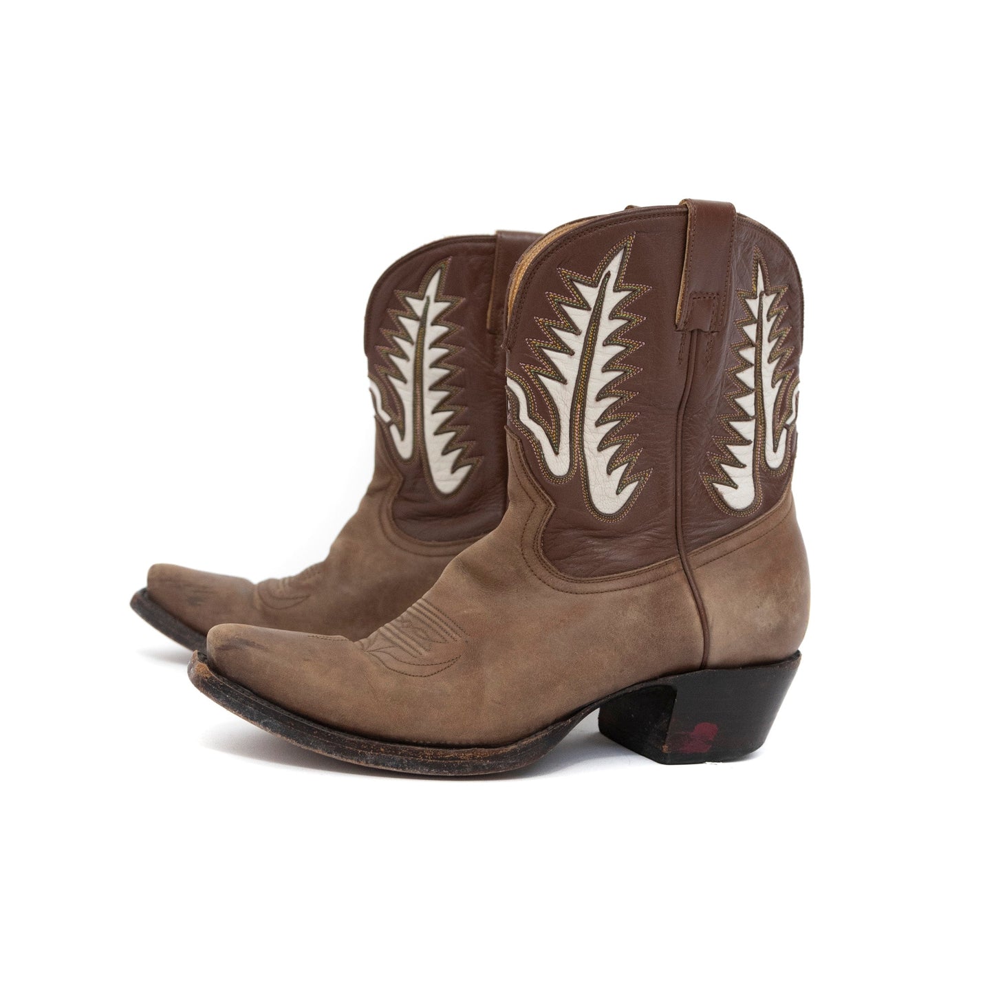 Western Calf Length Cowboy Boots