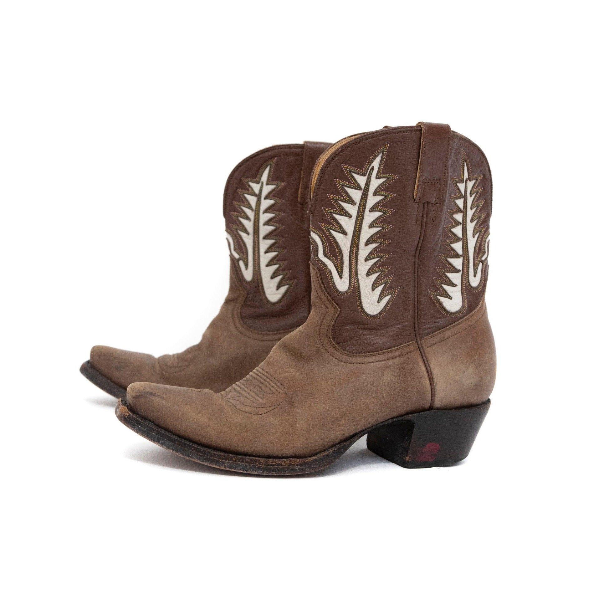 Western Calf Length Cowboy Boots - Known Source