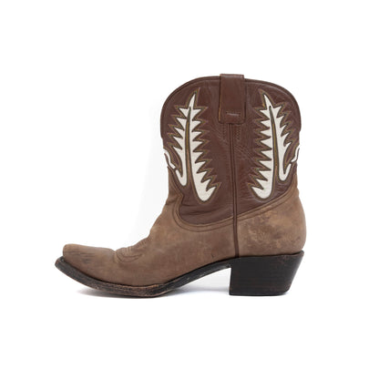 Western Calf Length Cowboy Boots