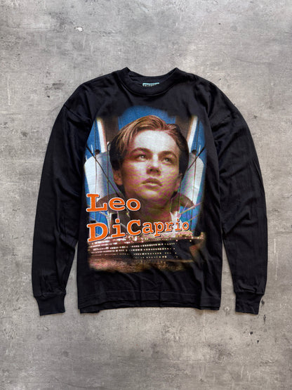 1997 Leo Dicaprio Titanic Movie Promo LS Graphic Tee | Medium, Multicoloured