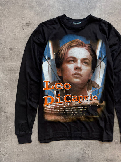 1997 Leo Dicaprio Titanic Movie Promo LS Graphic Tee | Medium, Multicoloured