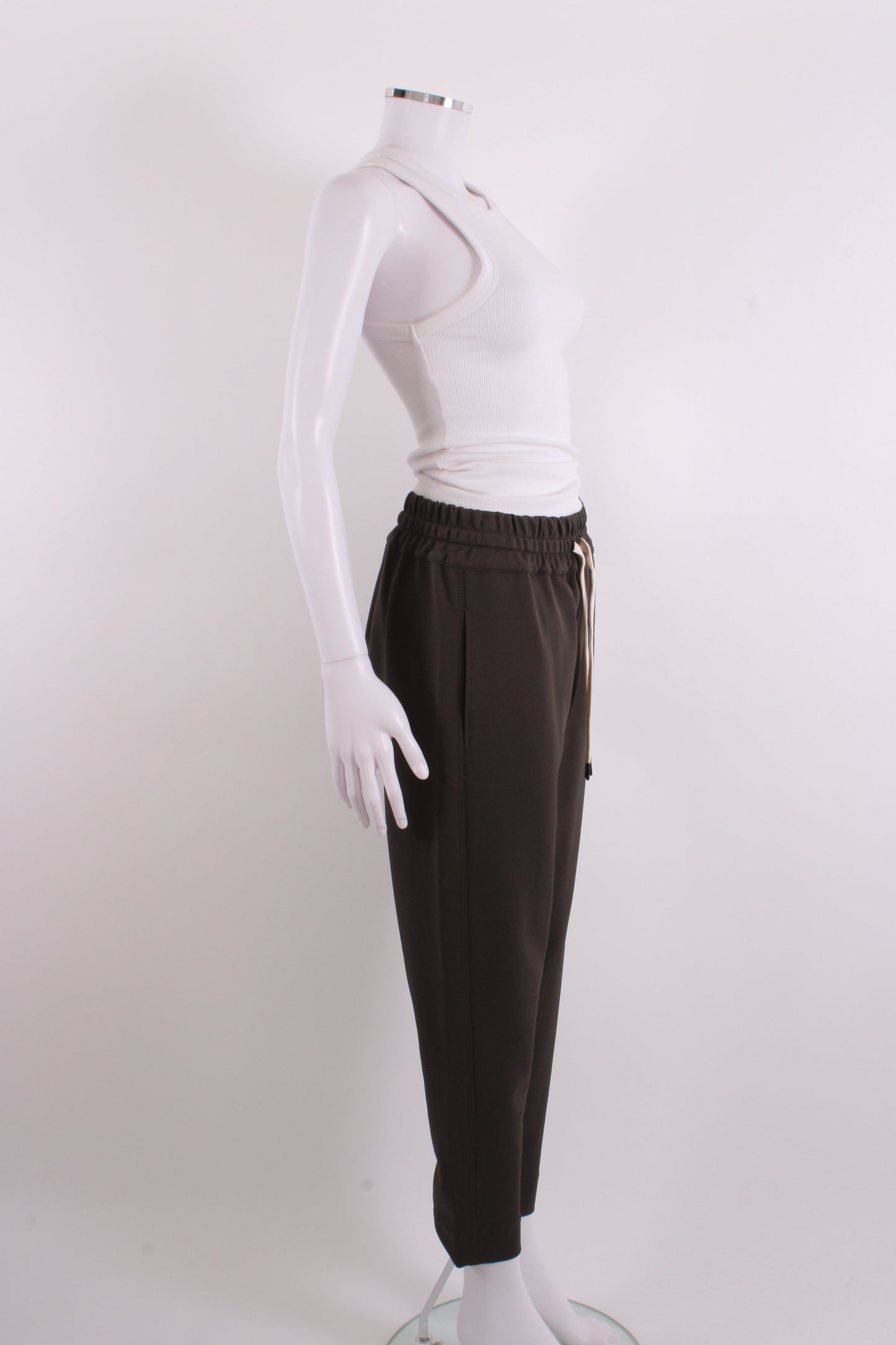Bassike Trousers Charcoal M | Medium, Charcoal