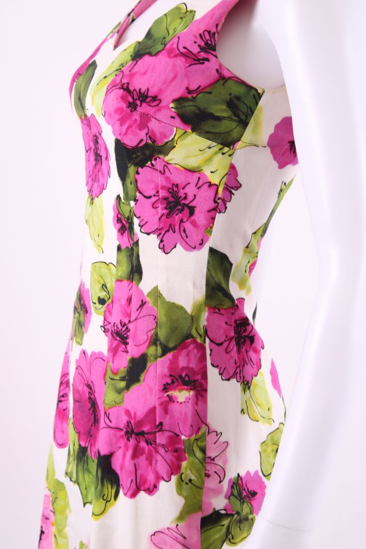 D&G S/S Floral Dress White/ Pink 6 | Default Title, Pink
