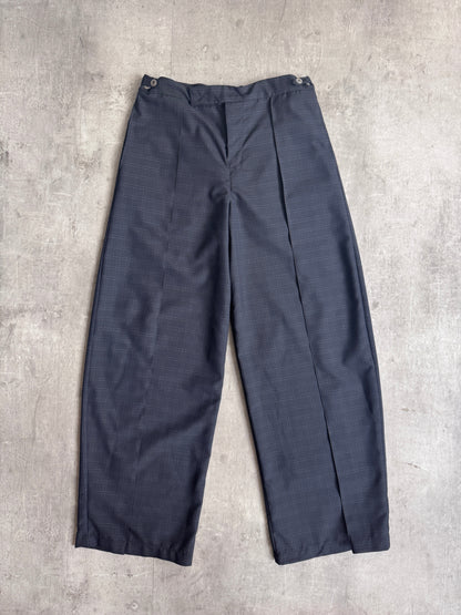 VT Rework: Check Pleated Trouser