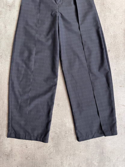 VT Rework: Check Pleated Trouser