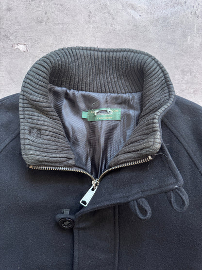 1998 Comme Des Garcons Evergreen Wool Patch Pocket Jacket | Small, Multicoloured