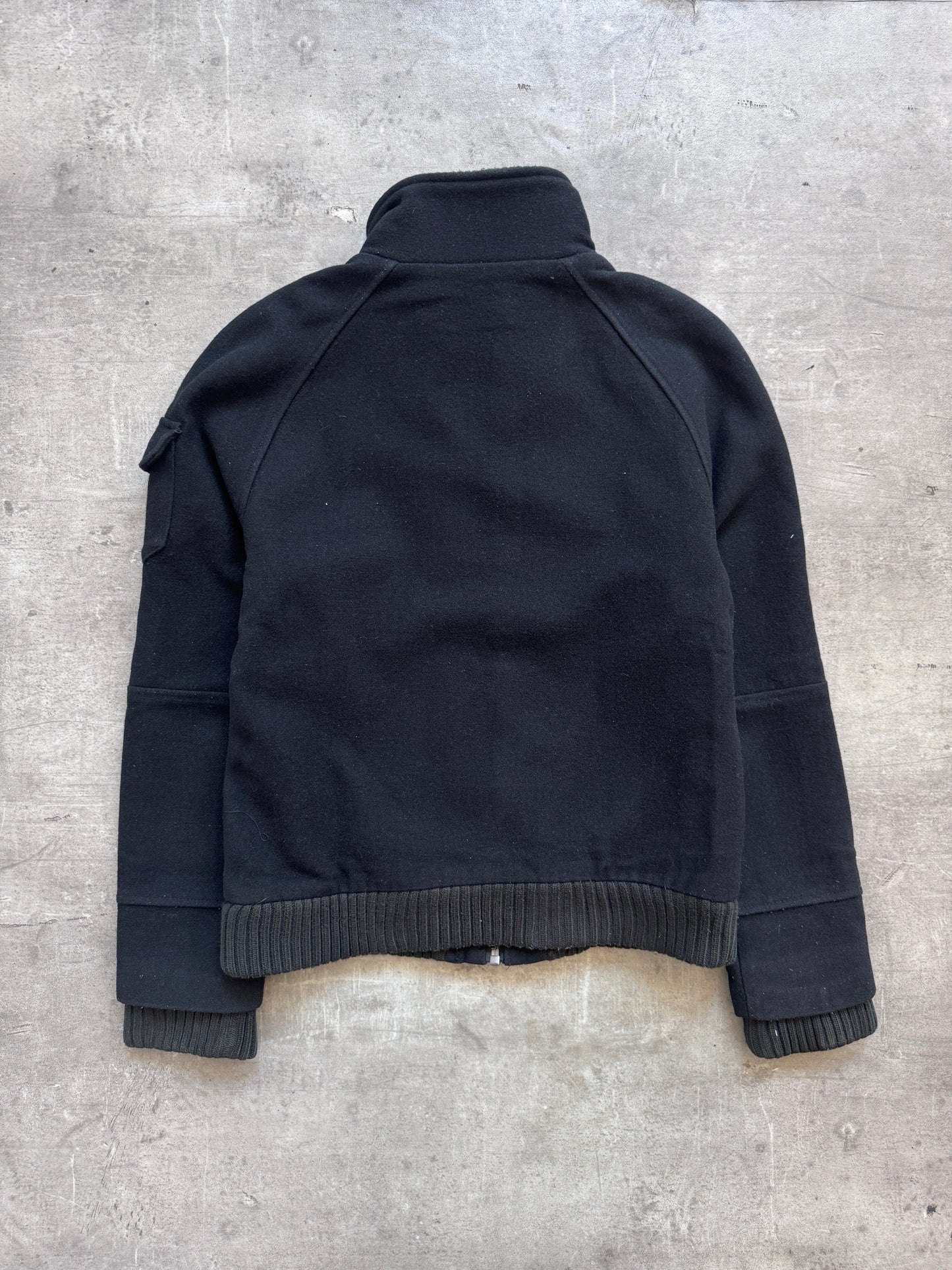 1998 Comme Des Garcons Evergreen Wool Patch Pocket Jacket | Small, Multicoloured