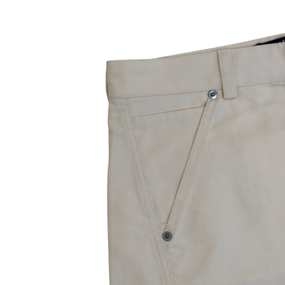 JACQUEMUS LE PAPIER CARGO TROUSERS CREAM 48 / S | Small, Cream